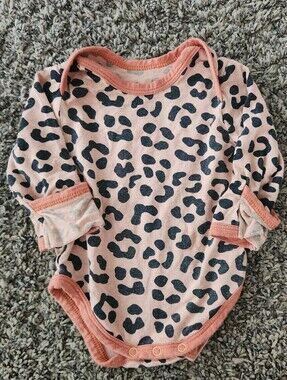 Larkspur Bamboo Leopard Print Bodysuit